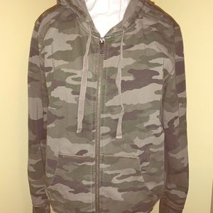 Vince Camuto Camo Hoodie
